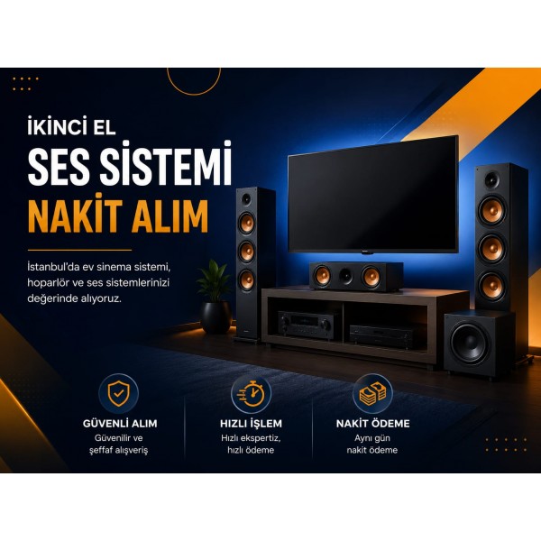 İkinci El-Sıfır Ses Sistemi-Sinema sistemi Alan yerler 3