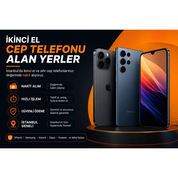 İkinci El Cep Telefonu Alan Yerler | Nakit Alım
