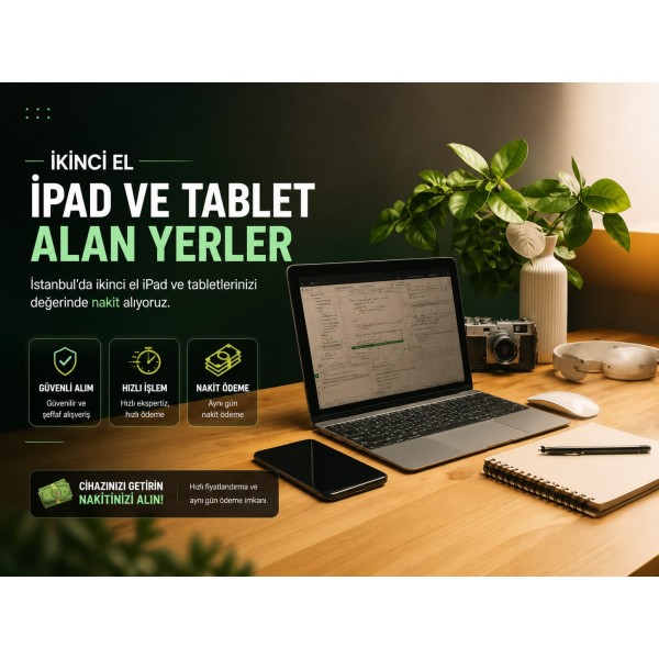 İkinci El iPad ve Tablet Alan Yerler | Nakit Alım