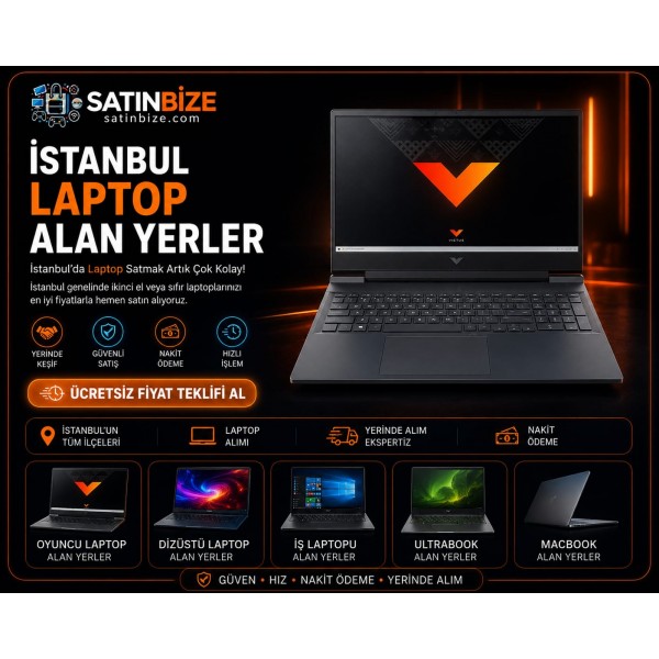 İstanbul Laptop Alan Yerler