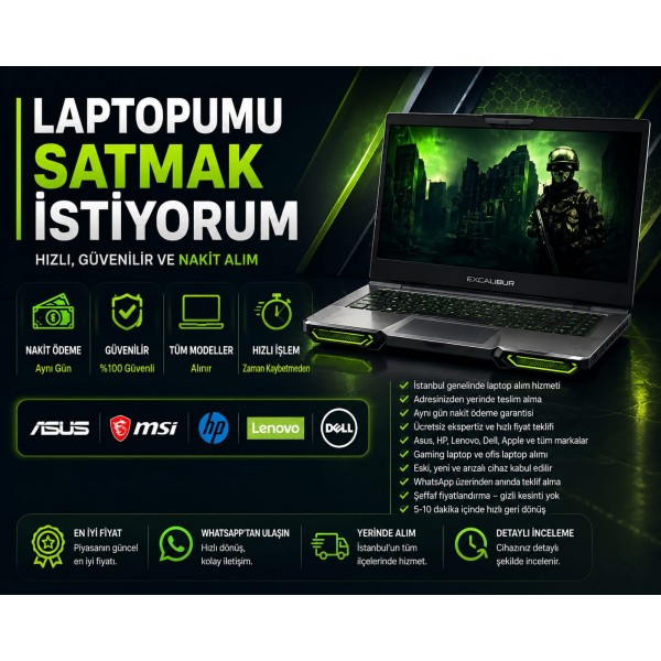 Laptopumu Satmak İstiyorum 2