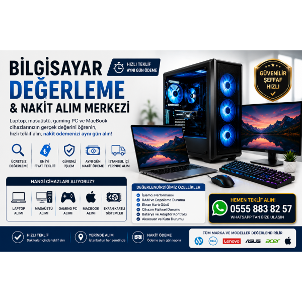 Masaüstü Bilgisayar Alan Yerler 2