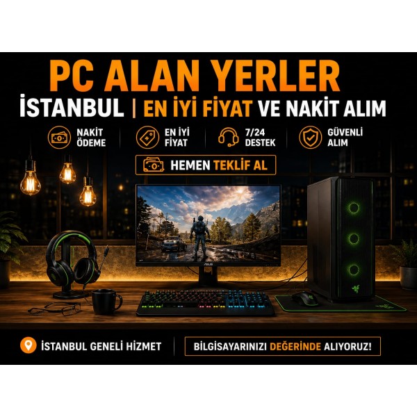 İstanbul Masaüstü Bilgisayar Alan Yerler