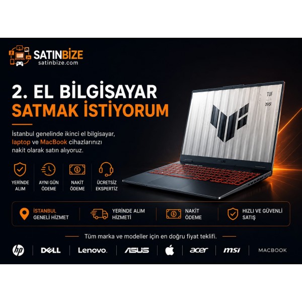 Acil Bilgisayar Satmak İstiyorum (İstanbul Aynı Gün Nakit)