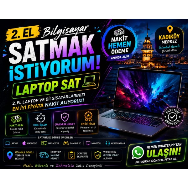 2. El Bilgisayar Satmak İstiyorum – Laptop Sat 3