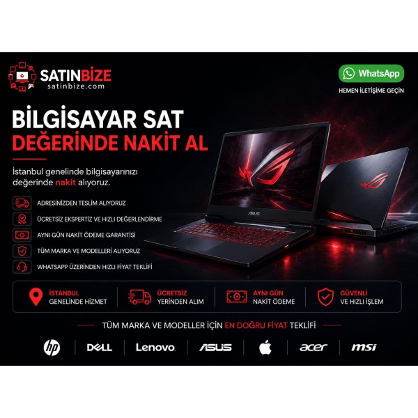 Bilgisayar Sat – Değerinde Nakit Alım