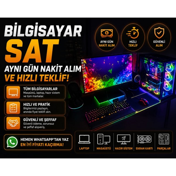 Bilgisayar Alan Yerler İstanbul | Aynı Gün Nakit Alım