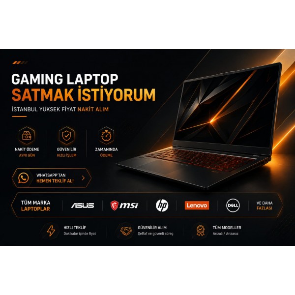 Gaming Laptop Satmak İstiyorum (İstanbul Yüksek Fiyat Nakit Alım) 2