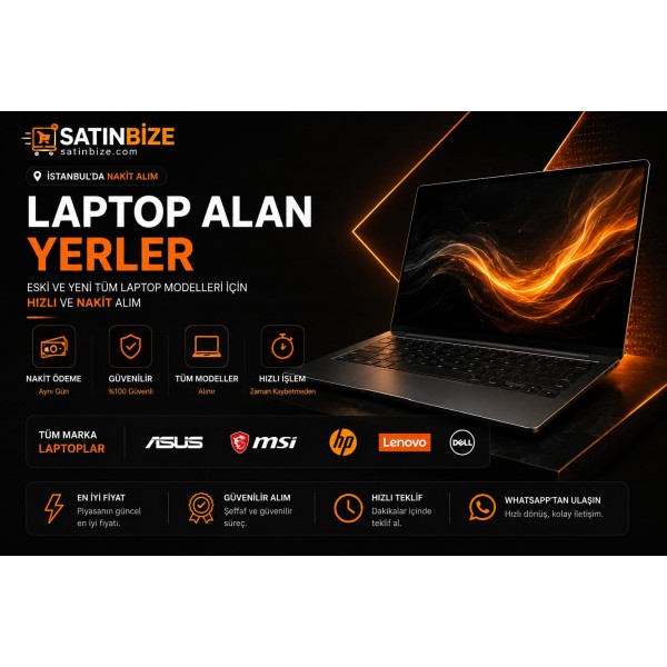 Laptop Alan Yerler İstanbul