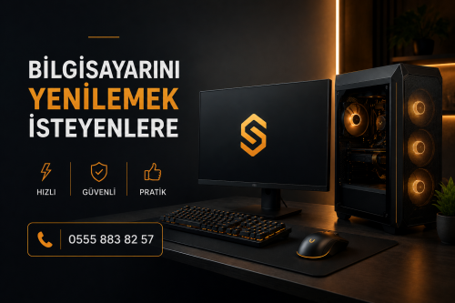 Bilgisayarını Anında Nakite Çevir (İstanbul Geneli Şeffaf güvenli Alım)