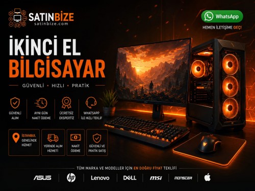 Çatalca 2. El Bilgisayar Alan Yerler | Aynı Gün Nakit