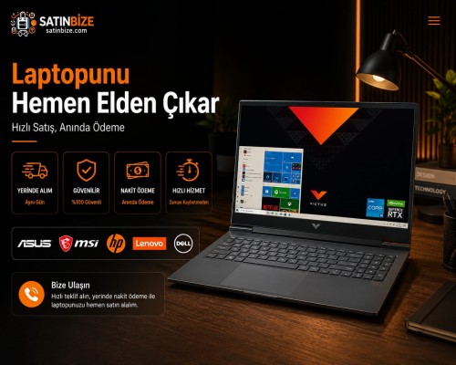 Laptopunu Hemen Elden Çıkar (Hızlı Satış)