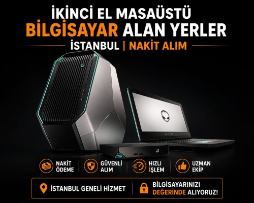 İkinci El Masaüstü Bilgisayar Alan Yerler | İstanbul Nakit Alım