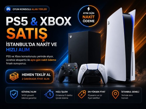 Oyun Konsolu Alan Yerler | PS5 Xbox Satış