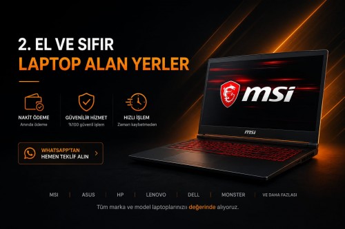 Sultanbeyli İkinci El Laptop Alan Yerler