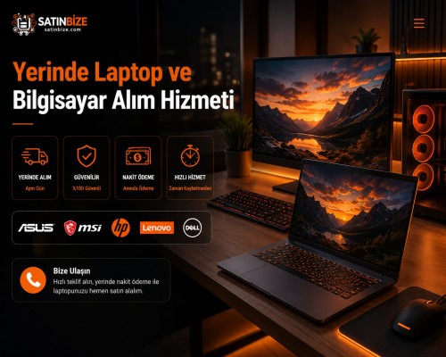 Yerinde Laptop ve Bilgisayar Alım Hizmeti