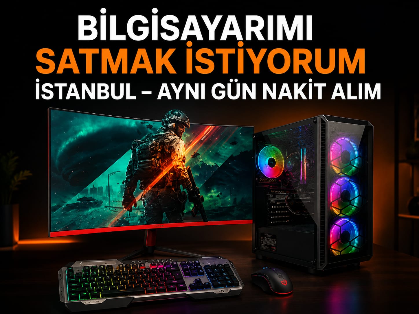 Bilgisayarımı Satmak İstiyorum İstanbul – Aynı Gün Nakit Alım 